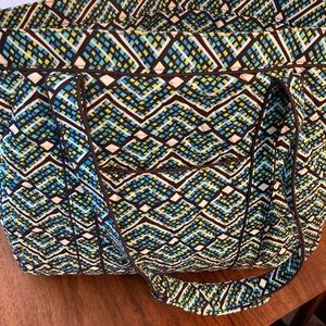 Tote bag, Vera Bradley, Rain Forest pattern